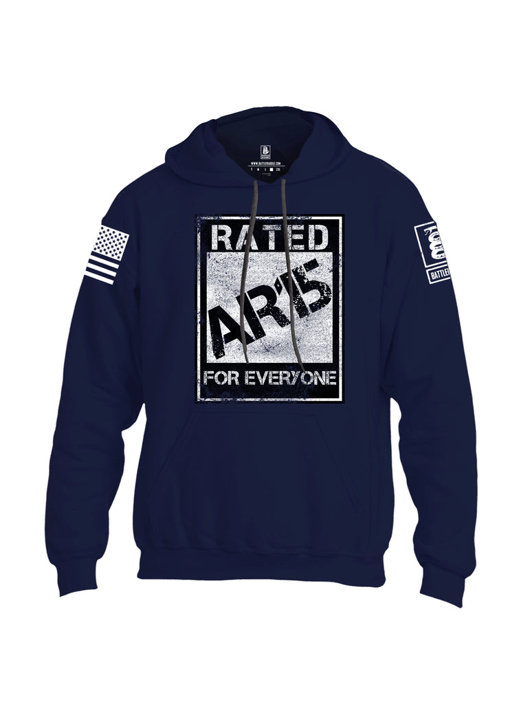 Battleraddle Rated Ar15 For Everyone  Uni Cotton Blended Hoodie With Pockets