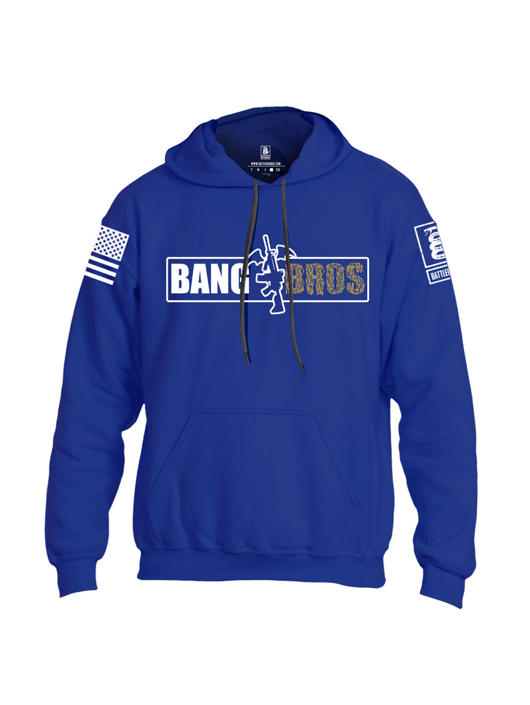 Battleraddle Bang Bros Ar15 Uni Cotton Blended Hoodie With Pockets