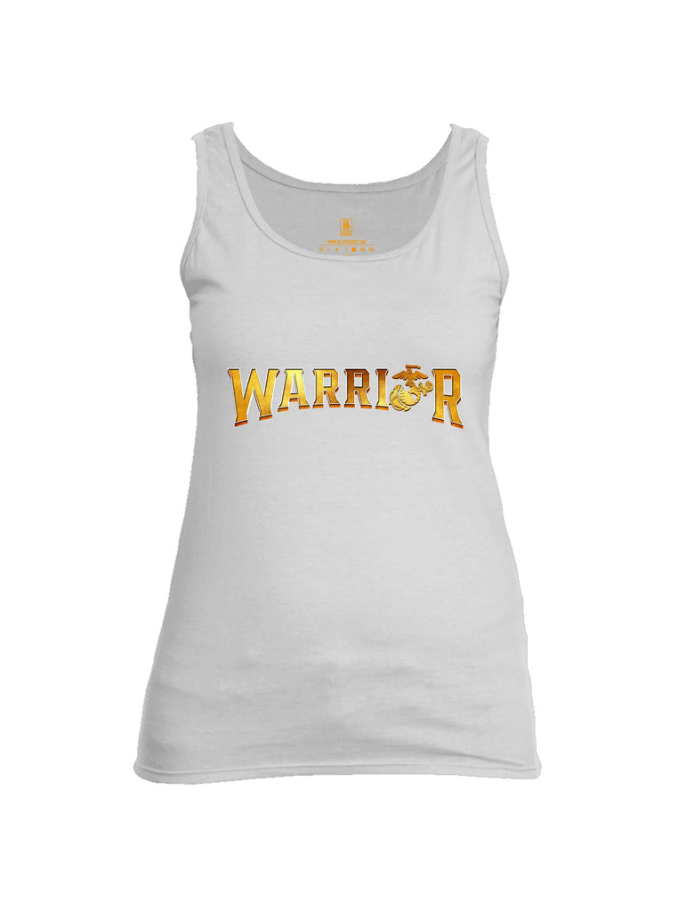 Battleraddle Warrior Orange Sleeves Women Cotton Cotton Tank Top