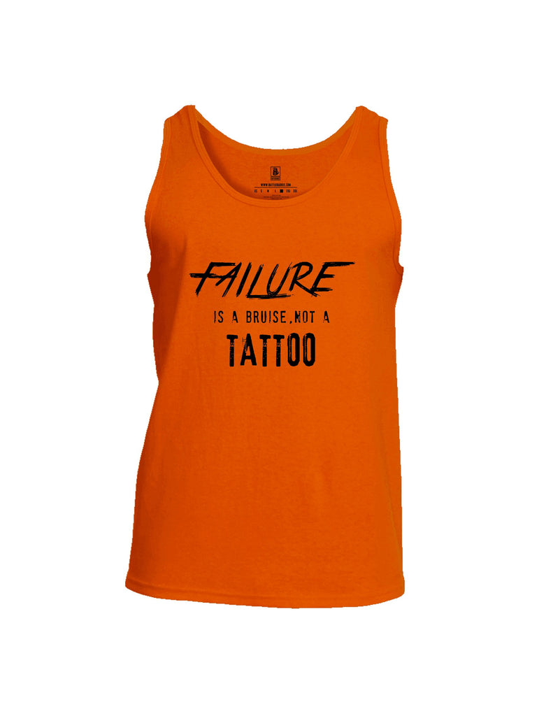 Battleraddle Failure Is A Bruise Black Sleeves Men Cotton Cotton Tank Top