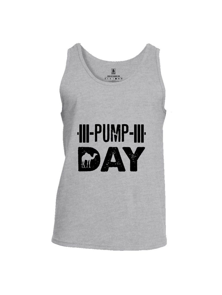 Battleraddle Pump Day  Black Sleeves Men Cotton Cotton Tank Top