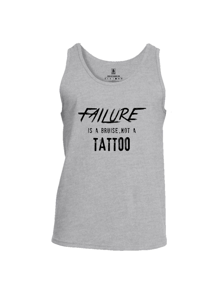 Battleraddle Failure Is A Bruise Black Sleeves Men Cotton Cotton Tank Top