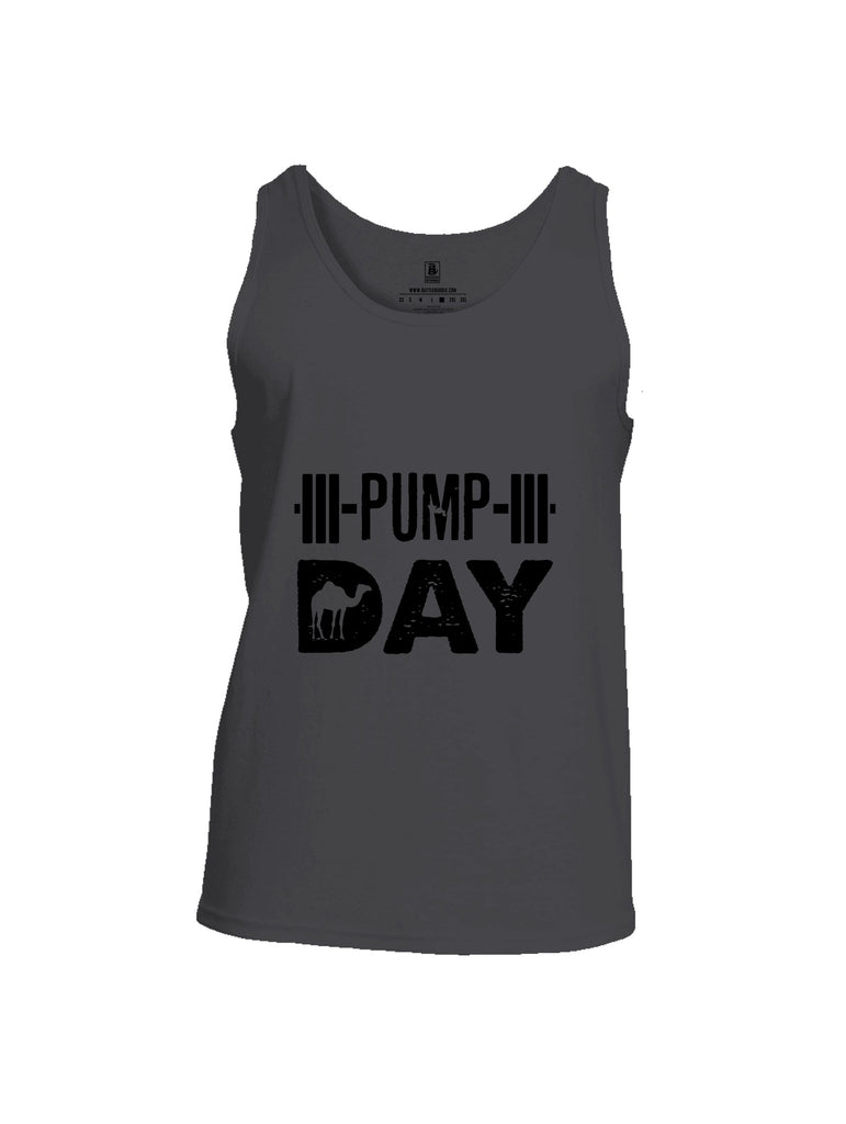 Battleraddle Pump Day  Black Sleeves Men Cotton Cotton Tank Top