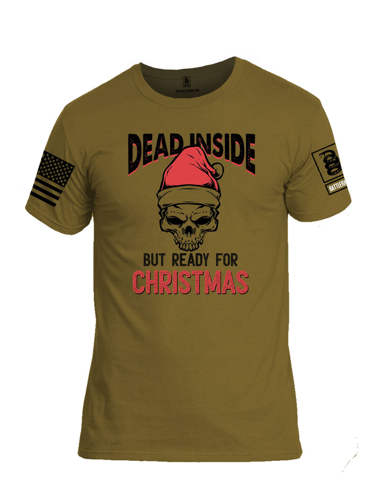 Battleraddle Dead Inside Black Sleeves Men Cotton Crew Neck T-Shirt