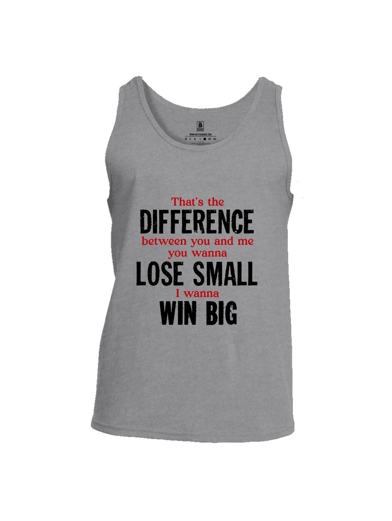 Battleraddle That'S The Difference Black Sleeves Men Cotton Cotton Tank Top