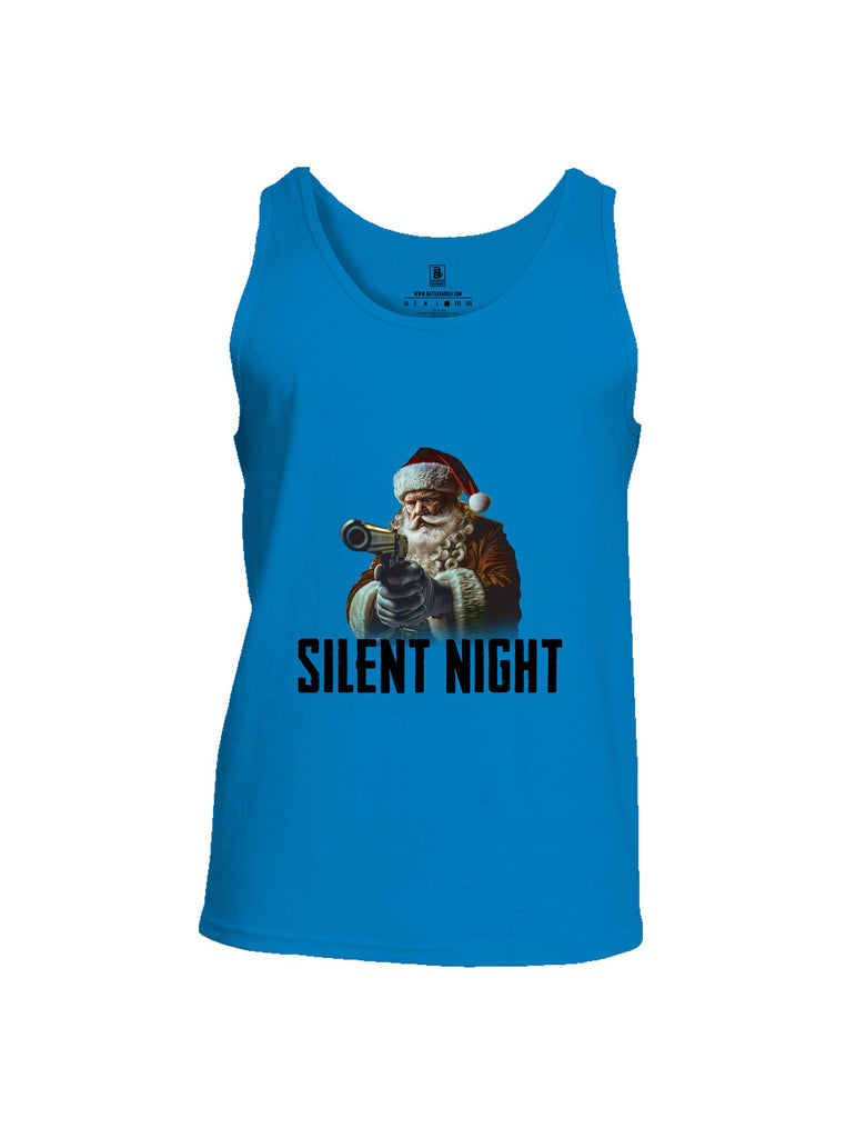 Battleraddle Silent Night Black Sleeves Men Cotton Cotton Tank Top