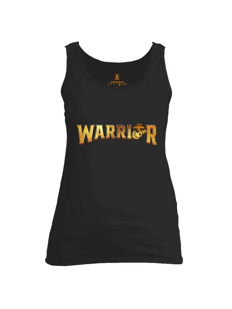 Battleraddle Warrior Orange Sleeves Women Cotton Cotton Tank Top