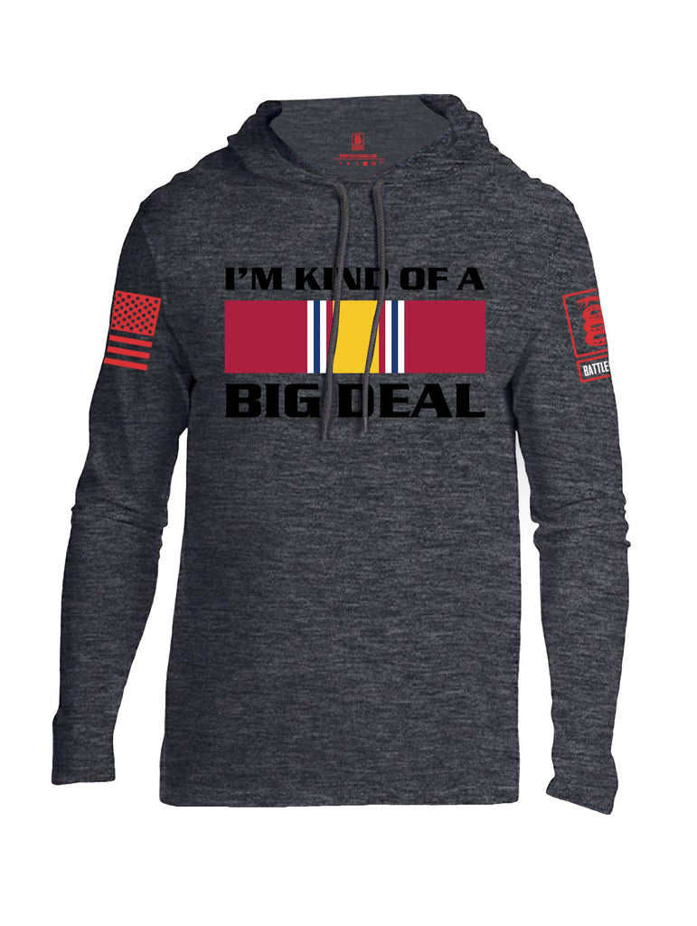 Battleraddle I'M Kind Of A Big Deal  Red Sleeves Men Cotton Thin Cotton Lightweight Hoodie