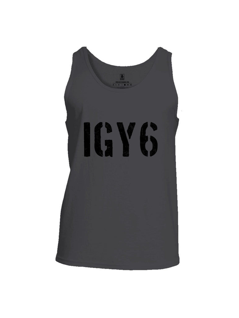 Battleraddle Igy6 Black Sleeves Men Cotton Cotton Tank Top