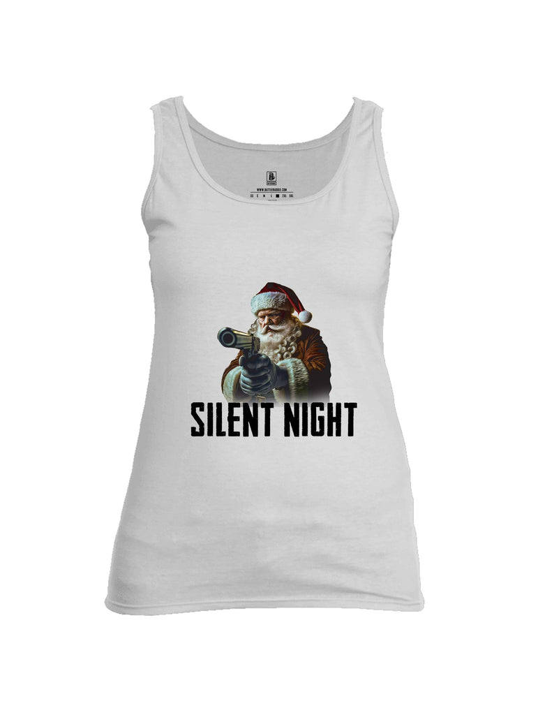 Battleraddle Silent Night Black Sleeves Women Cotton Cotton Tank Top