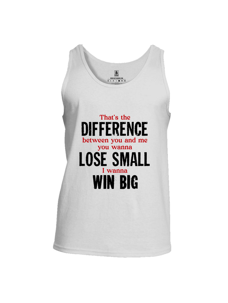 Battleraddle That'S The Difference Black Sleeves Men Cotton Cotton Tank Top