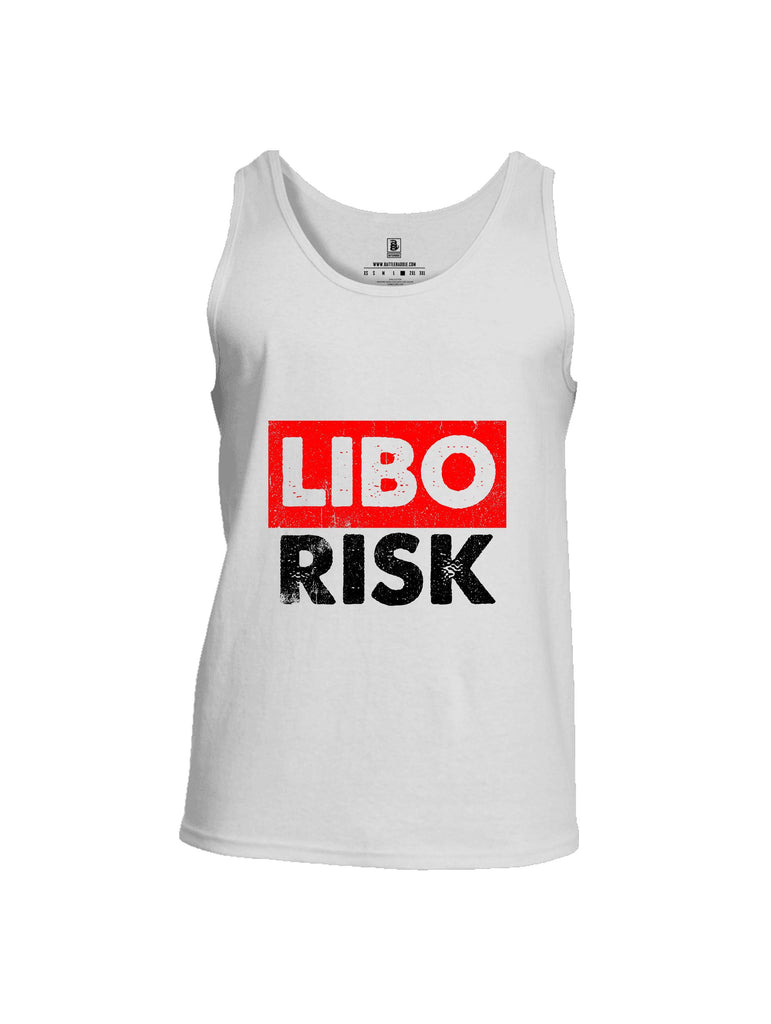 Battleraddle Libo Risk Black Sleeves Men Cotton Cotton Tank Top