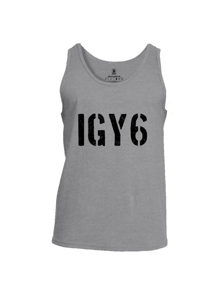 Battleraddle Igy6 Black Sleeves Men Cotton Cotton Tank Top