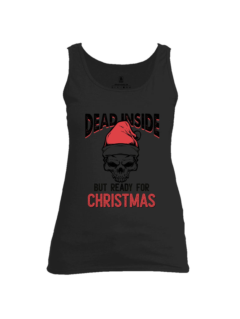 Battleraddle Dead Inside Black Sleeves Women Cotton Cotton Tank Top