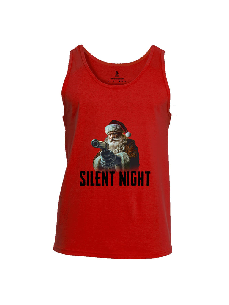 Battleraddle Silent Night Black Sleeves Men Cotton Cotton Tank Top