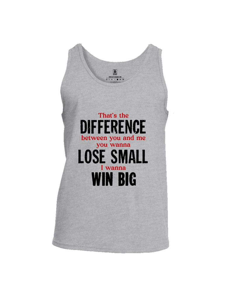 Battleraddle That'S The Difference Black Sleeves Men Cotton Cotton Tank Top