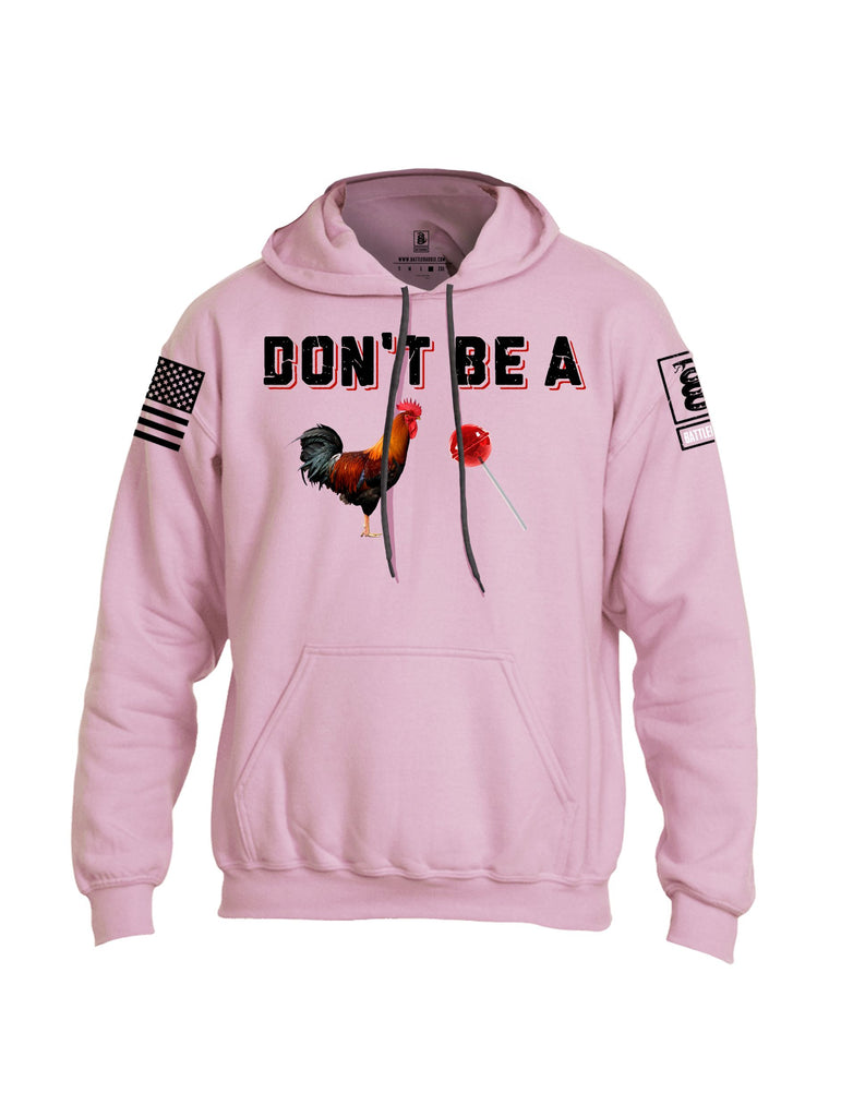 Battleraddle Don'T Be A Cock Sucker  Black Sleeves Uni Cotton Blended Hoodie With Pockets