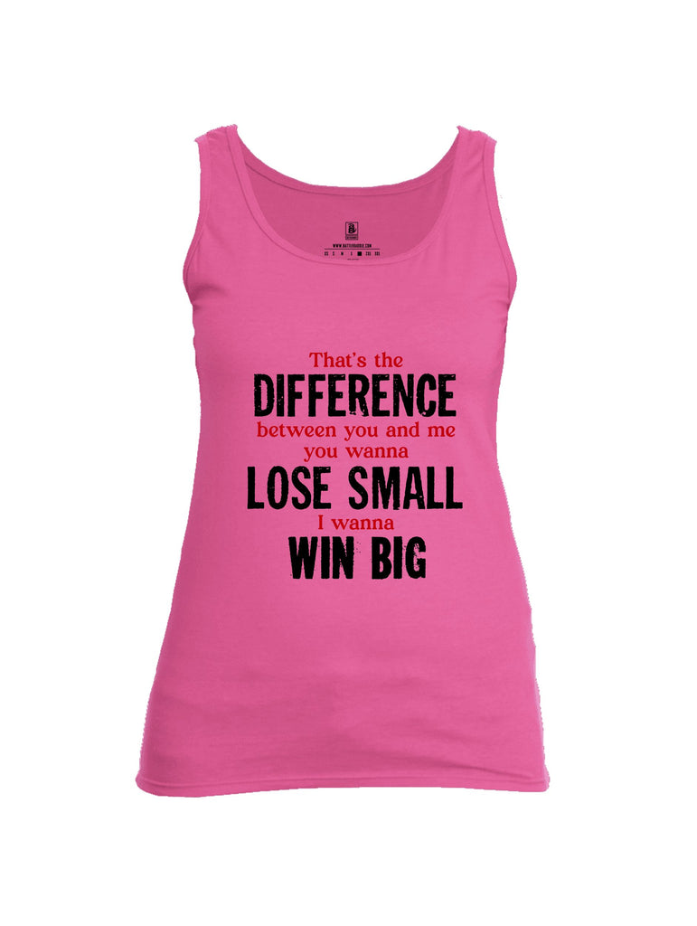 Battleraddle That'S The Difference Black Sleeves Women Cotton Cotton Tank Top