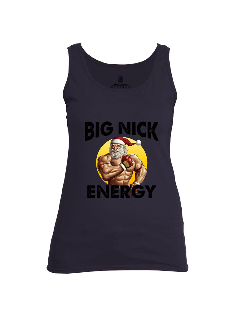 Battleraddle Big Nick Energy Black Sleeves Women Cotton Cotton Tank Top