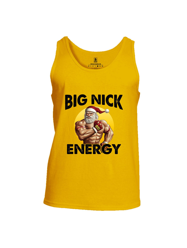 Battleraddle Big Nick Energy Black Sleeves Men Cotton Cotton Tank Top