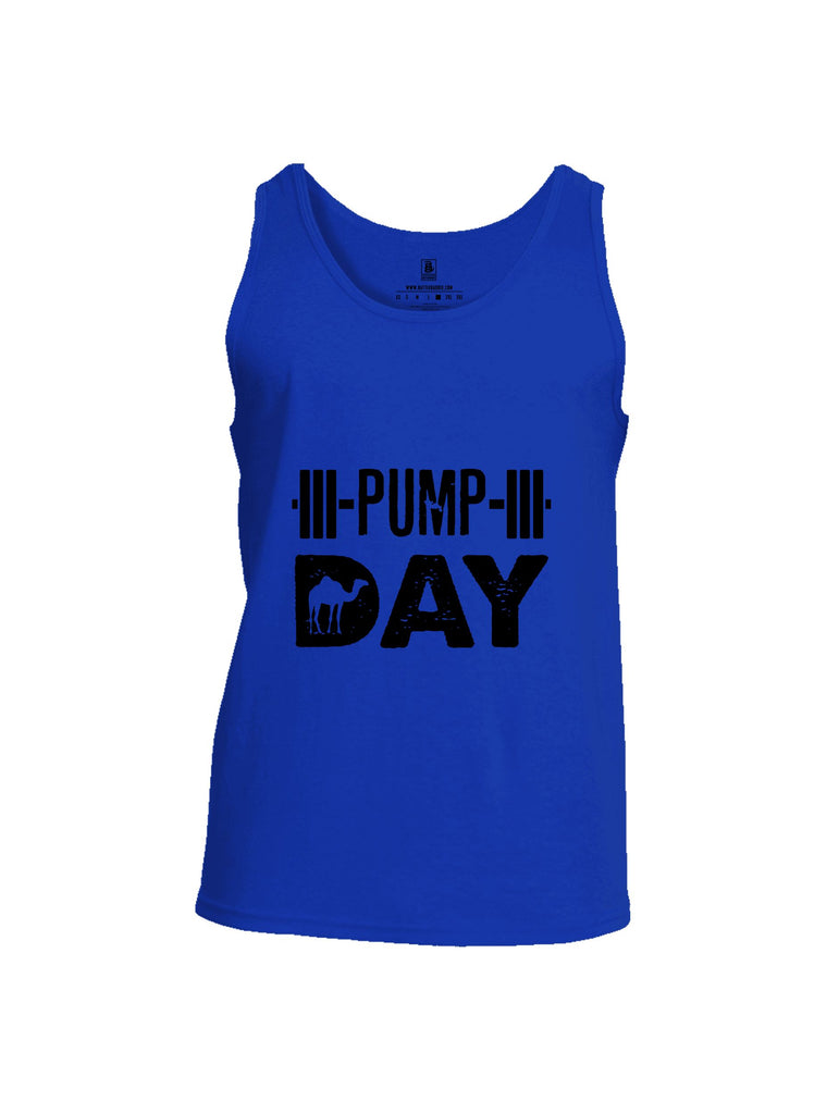 Battleraddle Pump Day  Black Sleeves Men Cotton Cotton Tank Top