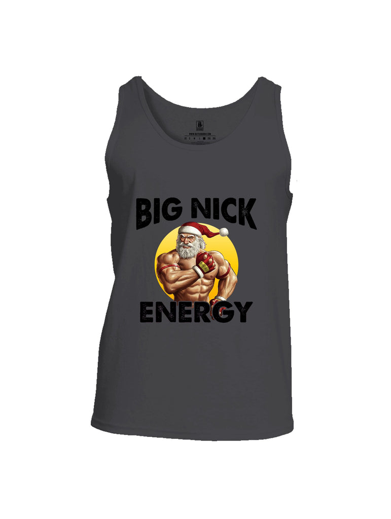 Battleraddle Big Nick Energy Black Sleeves Men Cotton Cotton Tank Top