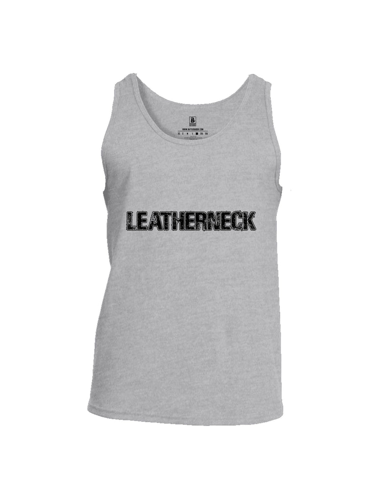 Battleraddle Leatherneck Black Sleeves Men Cotton Cotton Tank Top