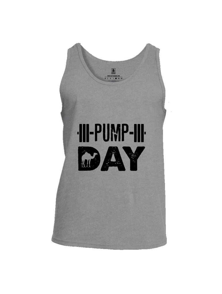 Battleraddle Pump Day  Black Sleeves Men Cotton Cotton Tank Top