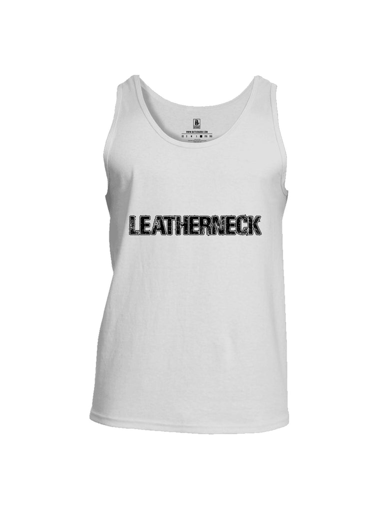 Battleraddle Leatherneck Black Sleeves Men Cotton Cotton Tank Top