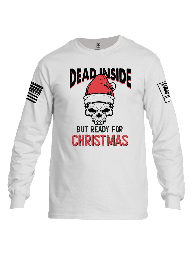 Battleraddle Dead Inside Black Sleeves Men Cotton Crew Neck Long Sleeve T Shirt