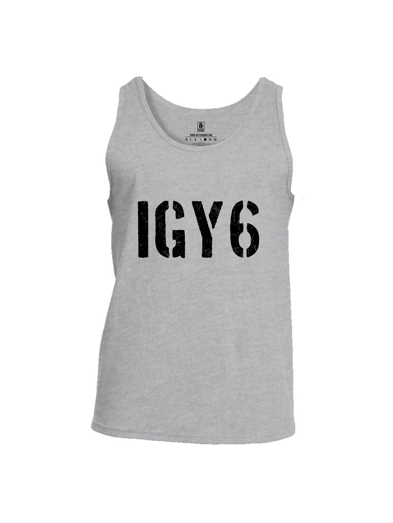 Battleraddle Igy6 Black Sleeves Men Cotton Cotton Tank Top