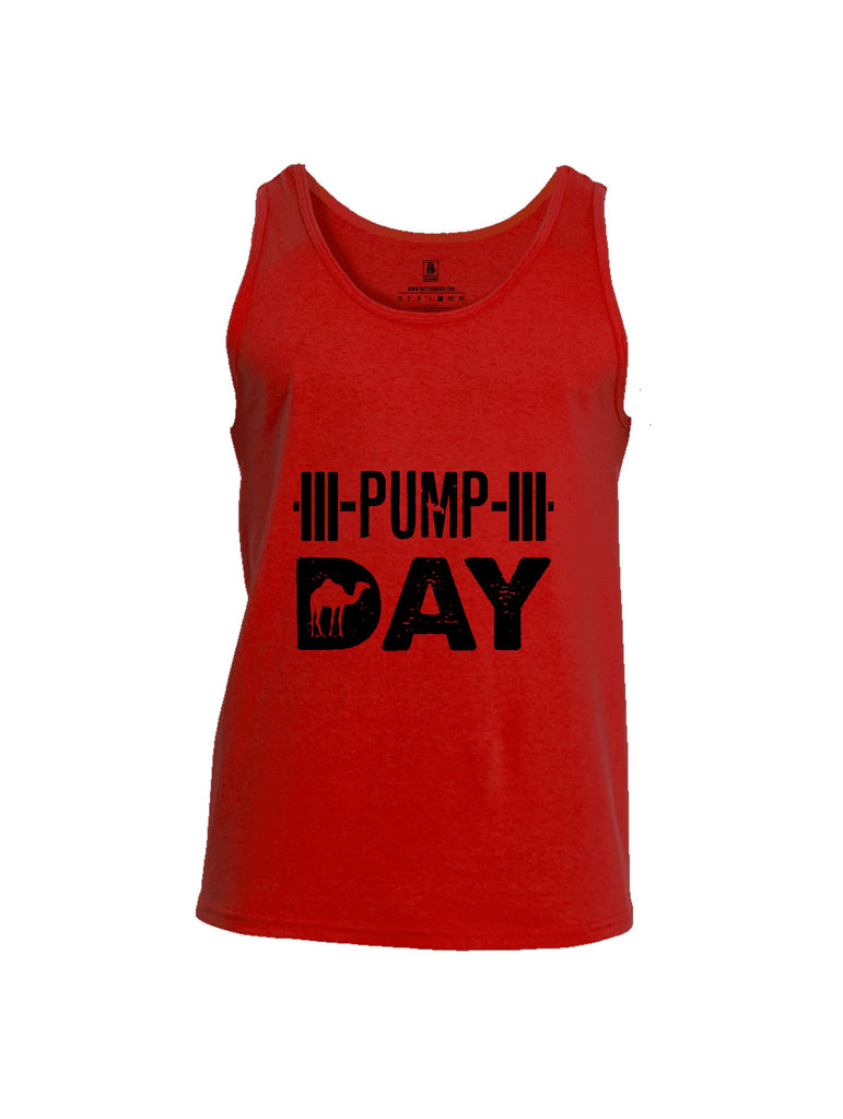 Battleraddle Pump Day  Black Sleeves Men Cotton Cotton Tank Top