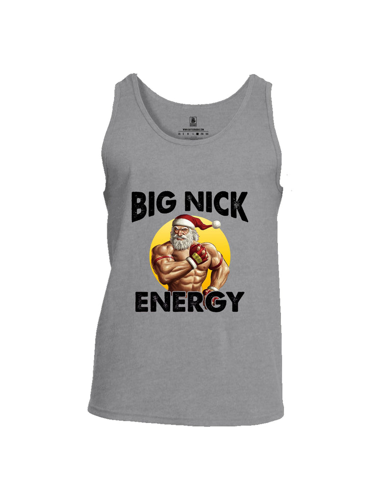 Battleraddle Big Nick Energy Black Sleeves Men Cotton Cotton Tank Top