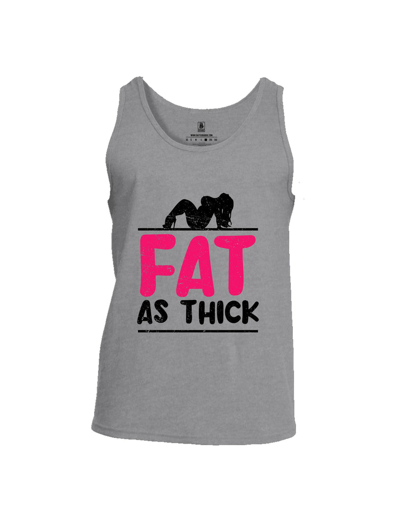 Battleraddle Fat As Thick Black Sleeves Men Cotton Cotton Tank Top