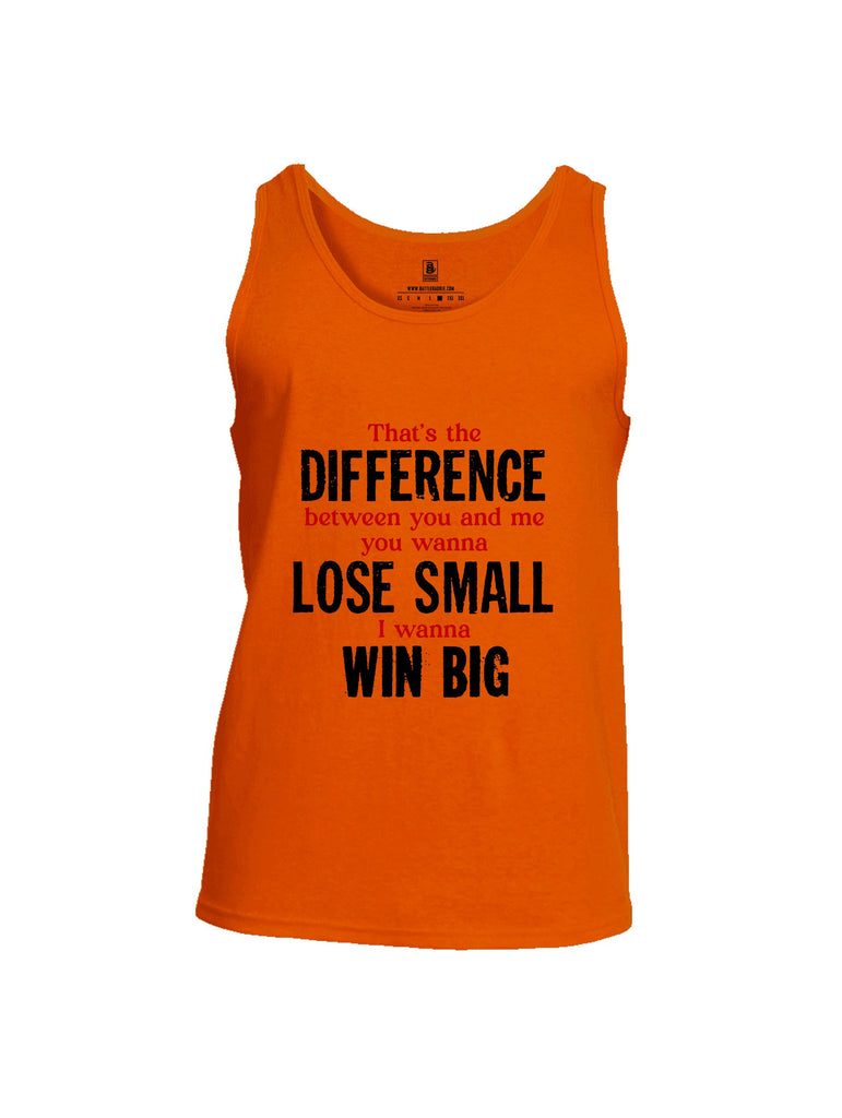 Battleraddle That'S The Difference Black Sleeves Men Cotton Cotton Tank Top