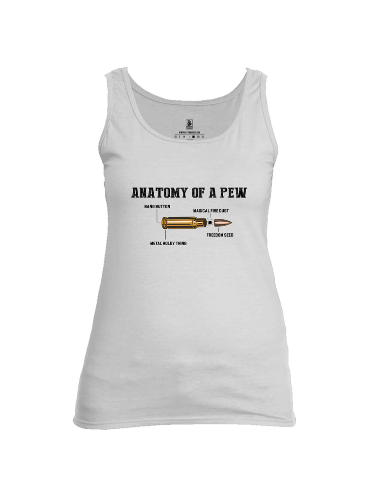 Battleraddle Anatomy Of A Pew Black Sleeves Women Cotton Cotton Tank Top