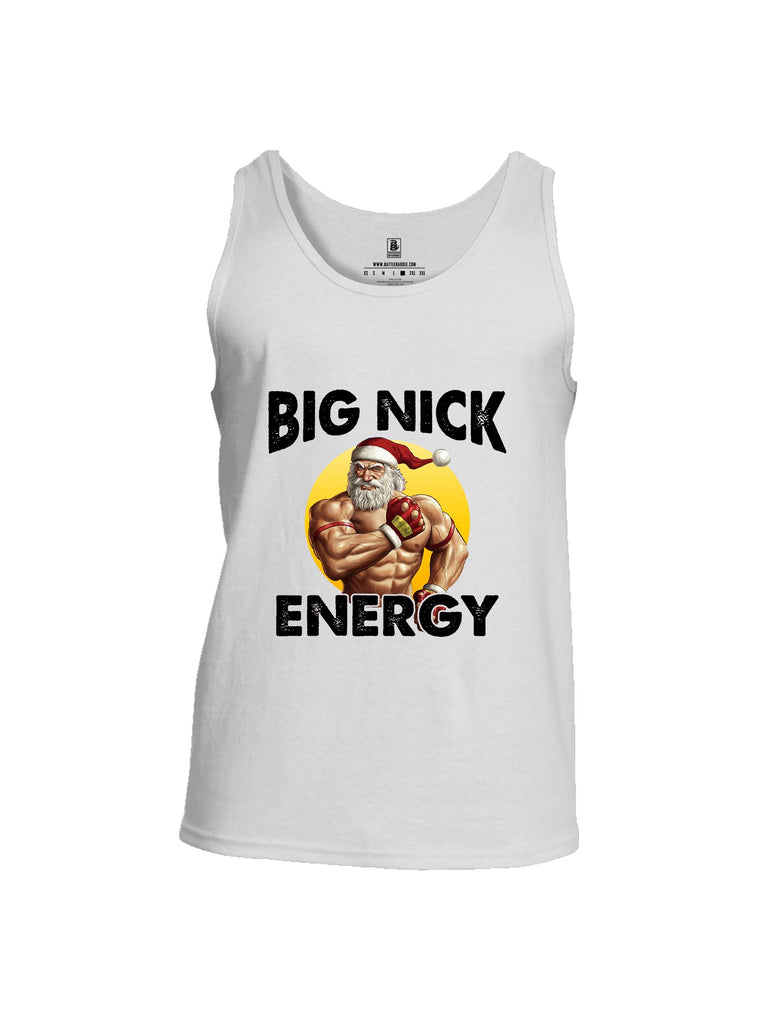 Battleraddle Big Nick Energy Black Sleeves Men Cotton Cotton Tank Top