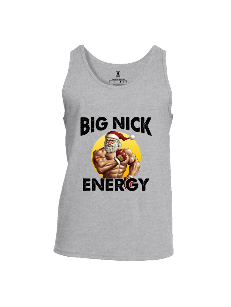 Battleraddle Big Nick Energy Black Sleeves Men Cotton Cotton Tank Top