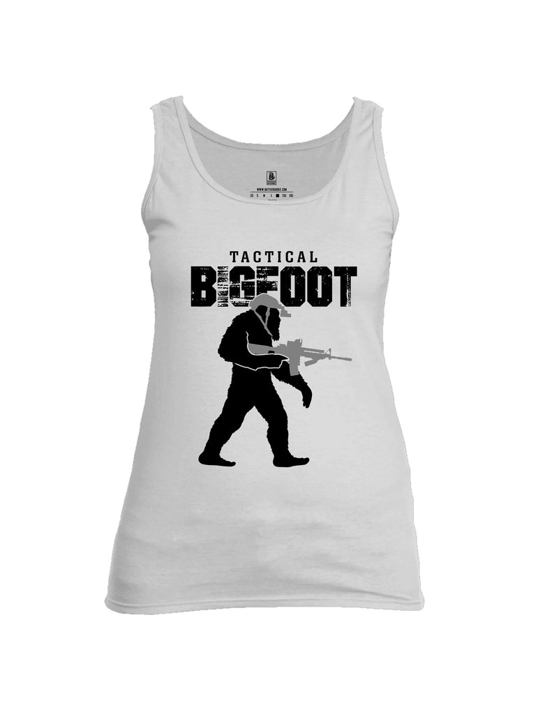 Battleraddle Tactical Bigfoot Black Sleeves Women Cotton Cotton Tank Top