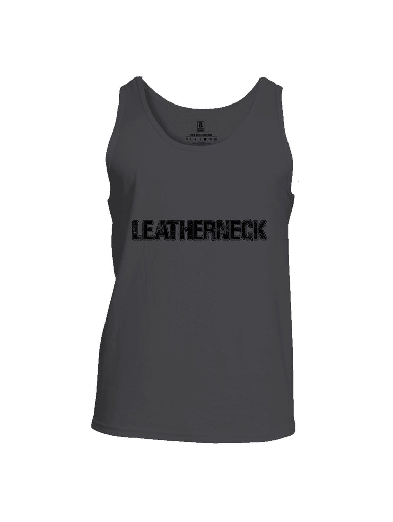 Battleraddle Leatherneck Black Sleeves Men Cotton Cotton Tank Top