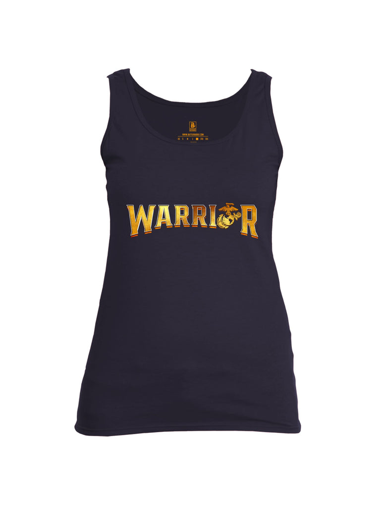 Battleraddle Warrior Orange Sleeves Women Cotton Cotton Tank Top