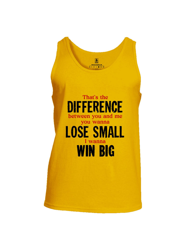 Battleraddle That'S The Difference Black Sleeves Men Cotton Cotton Tank Top