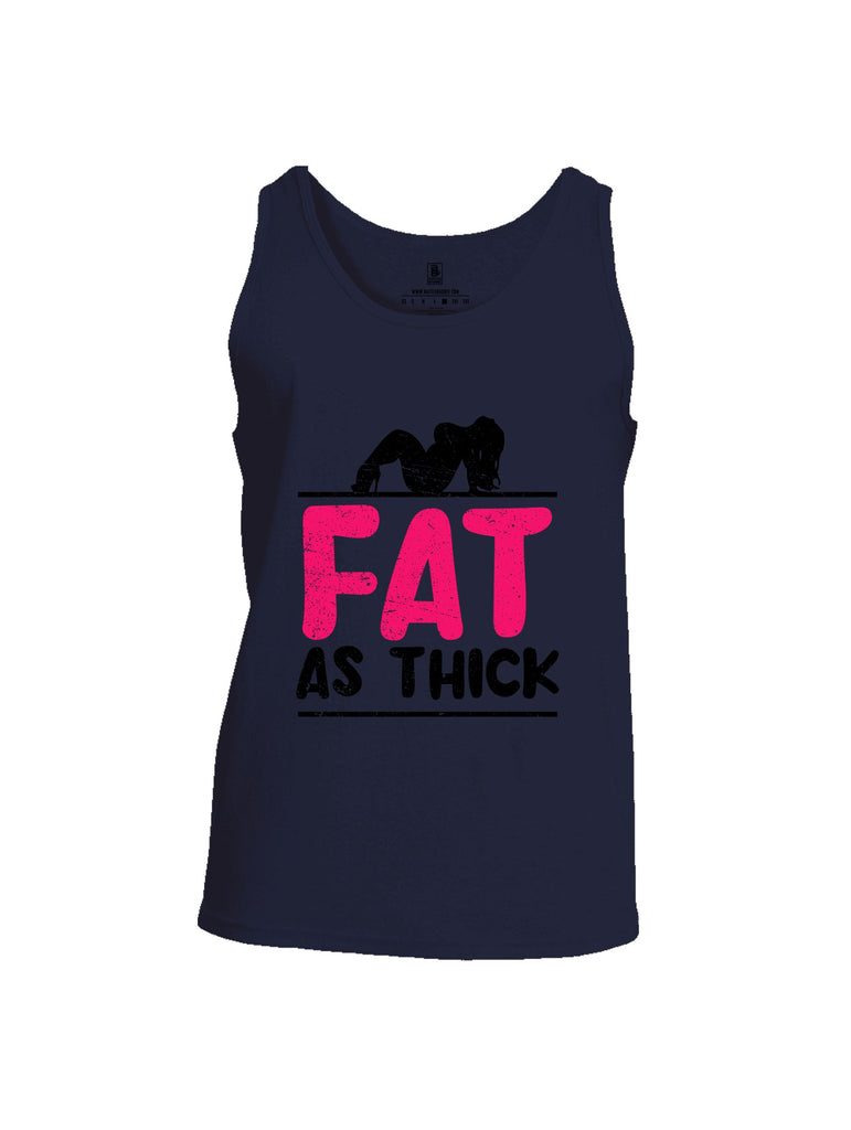 Battleraddle Fat As Thick Black Sleeves Men Cotton Cotton Tank Top