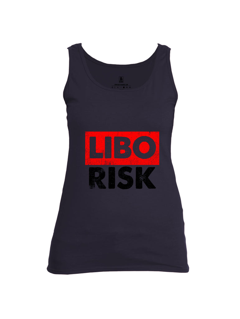Battleraddle Libo Risk Black Sleeves Women Cotton Cotton Tank Top