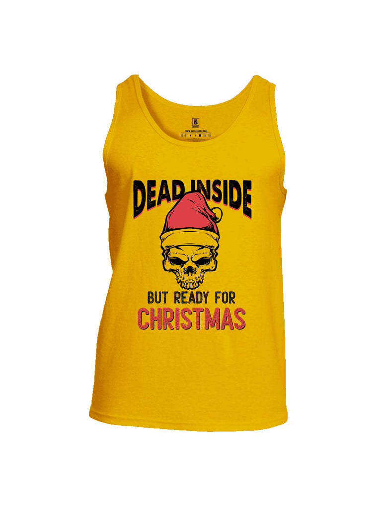 Battleraddle Dead Inside Black Sleeves Men Cotton Cotton Tank Top