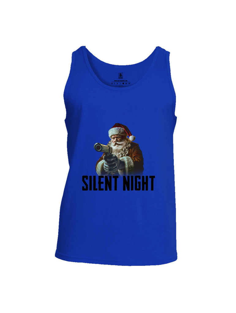 Battleraddle Silent Night Black Sleeves Men Cotton Cotton Tank Top