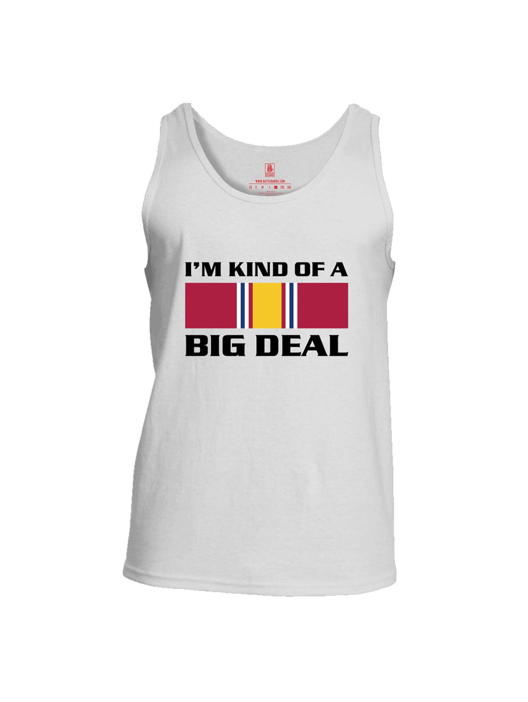 Battleraddle I'M Kind Of A Big Deal  Red Sleeves Men Cotton Cotton Tank Top