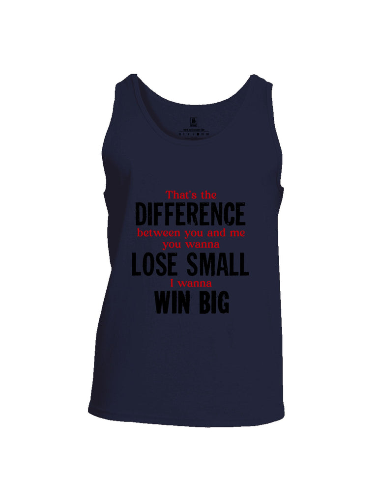 Battleraddle That'S The Difference Black Sleeves Men Cotton Cotton Tank Top