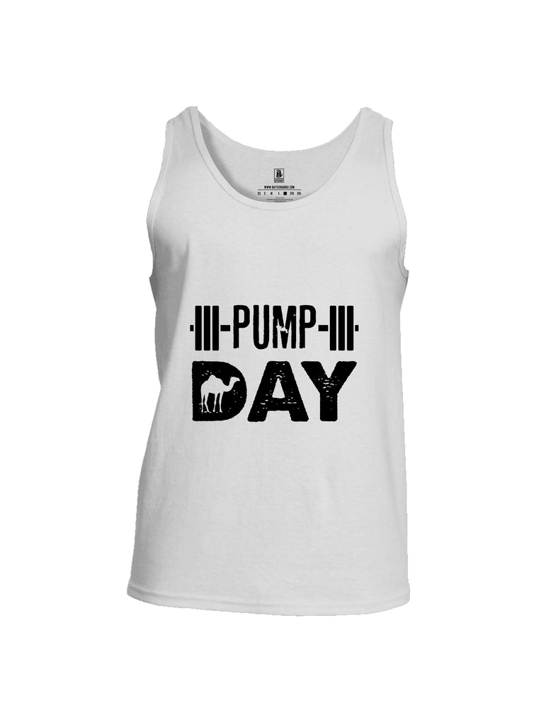 Battleraddle Pump Day  Black Sleeves Men Cotton Cotton Tank Top