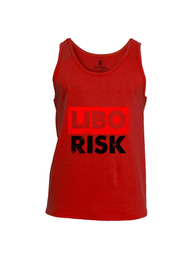 Battleraddle Libo Risk Black Sleeves Men Cotton Cotton Tank Top